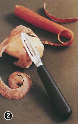 Нож для очистки кожуры картошки, морковки и т.д.